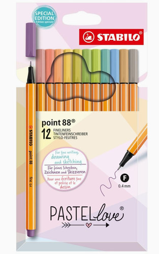 Stabilo point pastel love - point, 88