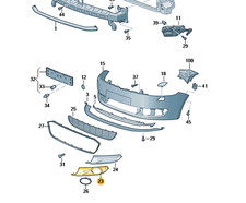 Original Lüftungsgitter links