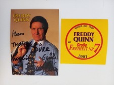 Freddy Quinn - mit Aufkleber -