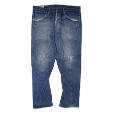 LEVI'S Engineered 541 Premium Herren Jeans Blau Slim Tapered Stone Wash W33 L28