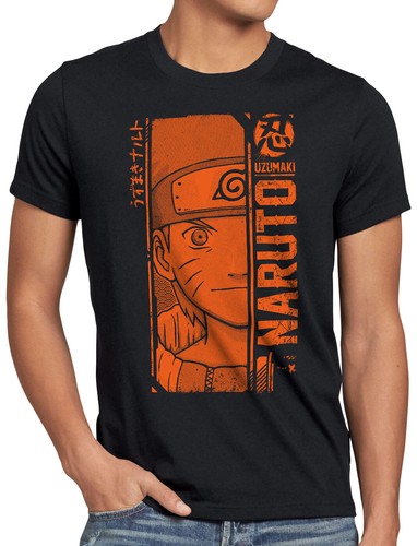 Uzumaki orange herren shirt - uzumaki,