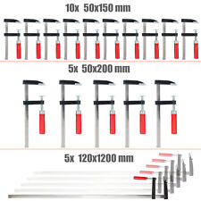 1/5/10 Schraubzwinge Zwinge Schraubzwingen Kunststoffgriff Holzgriff Klemmzwinge