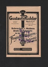 BERLIN Werbung 1920 Gustav Fr