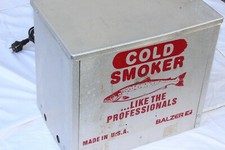 BALZER COLD SMOKER  MADE IN USA, RÄUCHEROFEN-UNBENUTZT 42x30x45cm
