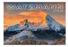 Watzmann Berg Magnet Foto Souvenir Germany Berchtesgarden Bayern