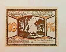 BRÜEL REUTERGELD NOTGELD 10