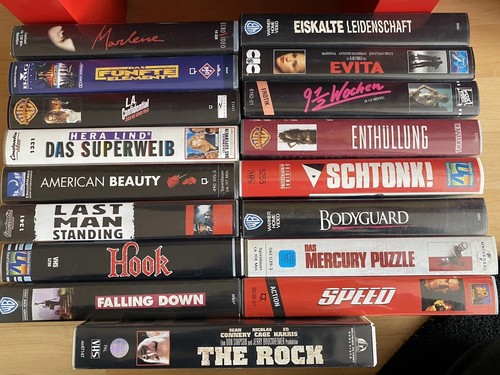 Spielfilme vhs videokassetten - spielfilme,