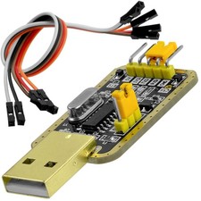USB Adapter UART-TTL CH340G Konverter 3.3V 5V Jumperkabel kompatibel mit Arduino