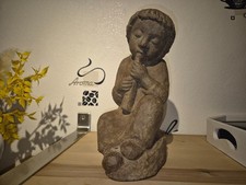 Skulptur/ Tonfigur Johannes