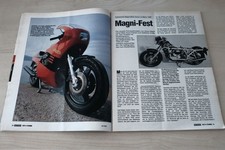 Motorrad 24/1985 Moto Guzzi 1000 Le Mans von Magni mit 100PS im Fahrbericht auf