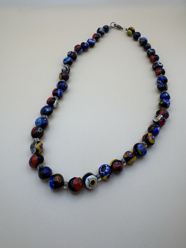 Vintage millefiori glasperlen - millefiori,