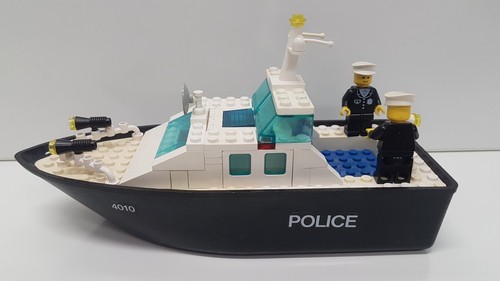 Lego 4010 polizeiboot mit - lego,