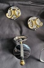 Smedbo Bad Accessoires Set 2x Becher Halterung, 2x Doppel Hacken