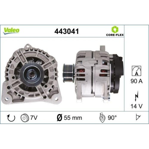 Generator valeo 443041 - valeo,