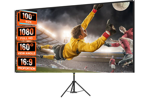100 zoll beamer - zoll, leinwand