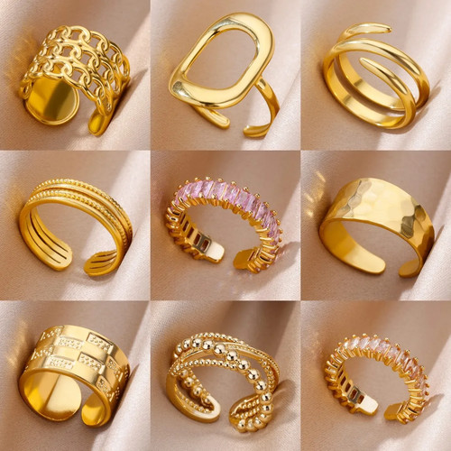 Ring damen edelstahl - ring,