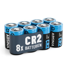 ABSINA 8x CR2 Lithium Batterie