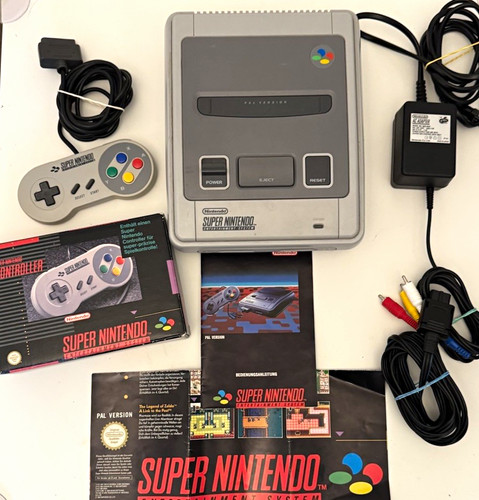 Super nintendo snes konsole - super,