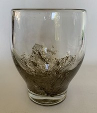 Glas Vase; Peill&Putzler; Gold