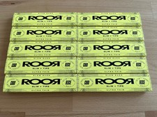 10 Packungen ROOR Rice Longpapers 32 lange Blättchen + 32 Tips