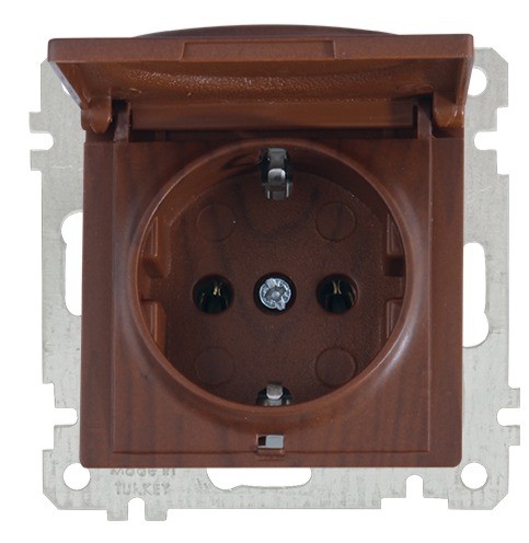 Steckdose mit deckel - steckdose,