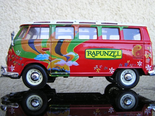 Maisto volkswagen van samba - volkswagen,