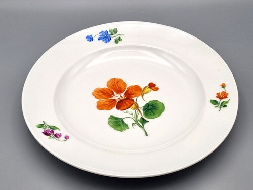 Meissen porzellan speiseteller - meissen,