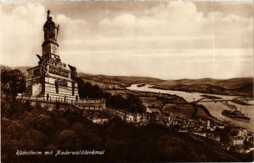 Cpa rudesheim - ak,