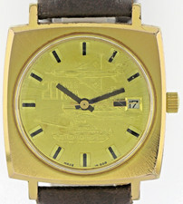 GUB Glashütte Spezimatik, Kal. 75, "20 Jahre NVA", Herrenuhr, DDR