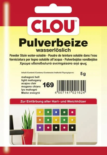Clou pulverbeize mahagoni - g,