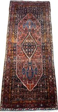 antiker Bidjar 338 x 139cm Bijar Läufer Galerie Rug Carpet  Perser Orientteppich