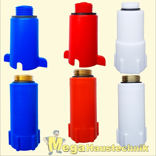 Baustopfen zoll rot blau - baustopfen,