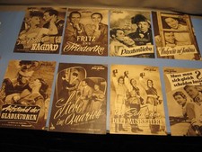 IFB-Nf Konvolut 40 x Filmprogramme. Kino Klassiker,Filme der 1950-60.Jahre-Nr.2