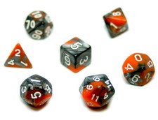 2-Farbige Würfel im 7er Set