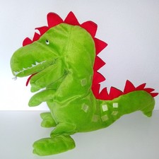 Ikea Handpuppe Drache grün/