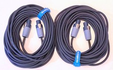 15m Lautsprecher BoxenKabel Speakon kompatibel 2 St. je 15m 2x1,5qmm Kabelklett