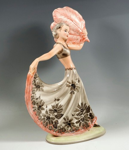 Goldscheider figur tänzerin - goldscheider,