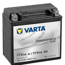 Batterie für BMW R 1200 R Classic AB 13 VARTA TX14-BS / YTX14-BS AGM geschlossen