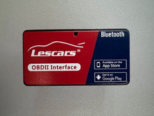 Lescars OBD2-Adapter OD-240 ELM327-Chip für iOS und Android Bluetooth (0028)