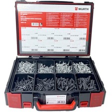 Würth Schrauben Dübel Set im