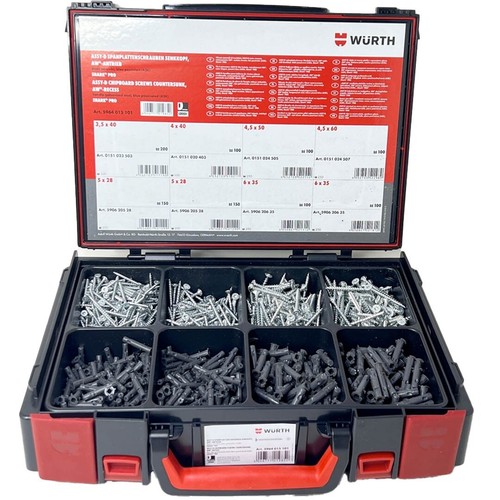 Würth schrauben dübel set - dübel,