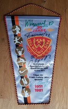 DDR Wimpel mit Autogrammen 30