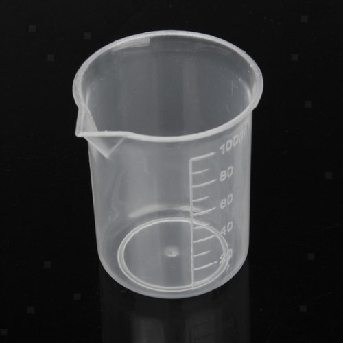 Transparenter messbecher aus - transparenter,