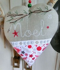 Dekoherz Stickbild "Noel"