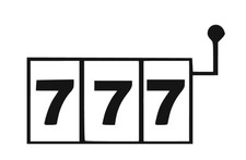 Einarmiger Bandit Design 2 Aufkleber Sticker Auto Wand Fenster Möbel Dekoration