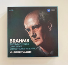 Furtwängler - Brahms - The Symphonies - Concertos - Requiem, 6CDs Warner
