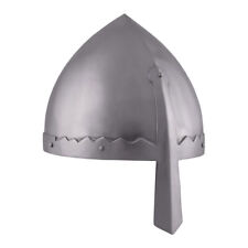 Normannischer Nasalhelm, 1,6 mm Stahl Mittelalterhelm Rüstung Normannenhelm