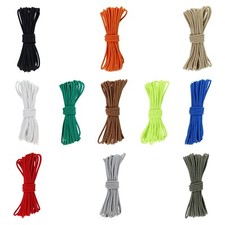 (1 EUR/m) 5 Meter Gummikordel - Hutgummi - Rundgummi, 2-4 mm extra Starkt