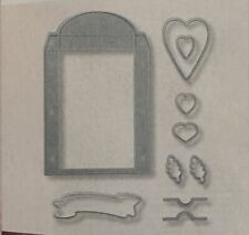 Stampin Up! Stanzschablone Schachtel voller Liebe Sizzix Big Shot Framelits