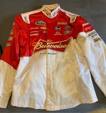Nascarjacke Budweiser Größe LG entspricht  ungefähr M oder Damen Größe 40 